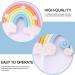 2 Pcs Rainbow Cake Toppers Soft Rainbow Pottery Cake Topper Soft Pottery Rainbow Cake Decorations for Birthday Parties Wedding Cake Decorations Supplies - Buy Online on GoSupps.com