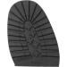 Rubber Anti-Slip Shoe Soles for Foot Pain Relief | Soft Flexible & Wear-Resistant | Repair Your Shoes (Black Forefoot - Buy Online on GoSupps.com