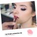 Housoutil 10pcs Lip Brush Set Brush Holder Beauty Brush Blush Brush Cap Lip Mask Cosmetic Head Cover Lip Balm Applicator Makeup Spatula Silica Gel Makeup Brush Travel Lip Liner Brush - Buy Online on GoSupps.com