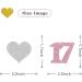 MonMon & Craft 17th Birthday Cupcake Toppers - Number 17 Sign - Girls 17th Birthday Cupcake Toppers - Sweet 17 Dessert Decor- Cheers to 17 Years Party Decorations Pink Silver Glitter - 24 Pcs - Buy Online on GoSupps.com