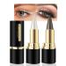 Kaely 2Pcs Silver Gray Gel Eyeliner Makeup Set Easy to Use Matte Eye Liners Kit Cream Eyeliner Pencil Black Eyeshadow Waterproof Eyeliner Stamp delineador de ojos contra el agua maquillaje para mujer 2 Count (Pack of 1) ...