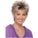 Ansenesna Wig Blonde Short Curly Women Short Hair Wig (Blonde)