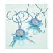 Pacifier Crown Necklace Baby Shower Favor Game Prize Boy/Girl Decoration (Blue) - Set of 12 - Buy Online on GoSupps.com
