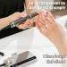 Portable Electric Nail Cutter for Gel Nails - 35000 RPM Rechargeable Pedicure Set with Low Heat Mute Operation and 6 Tips - Bidirectional Rotation - Foot Care in Gray - Buy Online on GoSupps.com