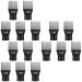DOITOOL 15 Pcs Hair Dryer Comb Blow Dryer Comb Attachment for Hair Straight Hair Dryer Nozzle Hair Dryer Nozzle Diffuser Blower Dryer Comb Attachment Modeling Plastic Hairdressing Tool