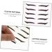 Mipcase 320 Pairs Eyeliner Reusable Double Eye Makeup Stickers Eye Makeup Tools Adhesive Tape Double Eyelid 1 count (Pack of 1) Assorted Colorx8pcs - Buy Online on GoSupps.com