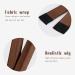 3-Piece French Hair Bun Maker Style Hair Bun with Easy Snap Roll - Brown Coffee - Buy Online on GoSupps.com