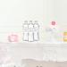 MonMon & Craft Twins Water Bottle Stickers - Baby Shower Party Supplies (Set of 32) - Buy Online on GoSupps.com