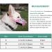 Buy 2-Piece Large Dog Muzzle Set with Adjustable Collar & Decorative Bags | Reduce Barking Biting & Eating Issues - Buy Online on GoSupps.com