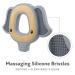 Nuby Natural Wood & Silicone Teether Elephant - Gray (80802) | 3M+ | Relief for Teething Babies - Buy Online on GoSupps.com