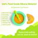Babyl Open Baby Learning Spoon Set - 100% Soft Silicone BPA Free Feeding Utensils for Infants & Toddlers (4PCs) - Ideal for 4 Months+ - Buy Online on GoSupps.com