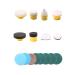 16 Replaceable Brush Heads for Electric Spin Scrubber Cordless Power Shower Cleaning Brush for Kitchen  Bathroom  Shower  Tub  Tile  Floor  Car