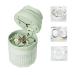 Broyeur de Pilules Coupe Comprim Coupe Medicaments pour Couper et craser Petits et Gros Cachets S parateur de Comprim s avec Lame (moudre vert)