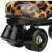 YYW Funky Leopard-Print Roller Skates (Size 38 US Men 7 Women 8.5) | PU Leather Outdoor Skates - Buy Online on GoSupps.com