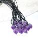 raw Crystals Stones Amethyst Crystal pendent for Home Decoration 1PC