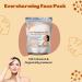HYD Face Pack voter Glowing Skin Alle Skin Types 4 Natural Ingradeients Cucumber Granalapopes Masoors dal and Multan Mitty Powder 227gmm - Buy Online on GoSupps.com