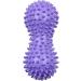 Relax and Rejuvenate with 2-Piece Nuzamas Peanut Massage Ball - Ideal for Hand & Foot Massage Yoga Trigger Point Therapy & Acupuncture - Purple - Buy Online on GoSupps.com