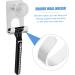 Cabilock 10 pcs No Hook Shaver Holder | Bathroom Razor & Towel Storage | Aluminum Alloy Clothes Hook - Buy Online on GoSupps.com