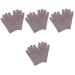 FOMIYES 4 Pairs spa Lotion Gloves Skin Care Products Womens Glove moisturizing White Cotton Gloves for Dry Hands Miss Hand moisturizing Gloves Portable Salon Accessories Gloves