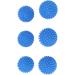 Silicone Dryer Balls Reusable Silicone Clothes Dryer Balls Convenient to Reduce Drying Time for Laundry (Blue 6 PCS) - Buy Online on GoSupps.com
