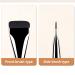 Foundation Pinsel Makeup Concealer Brush | Ultra Thin Flat Fiber Hair Brush for Liquid Foundation | Best Makeup Brush Gifts for Women & Girls | Aluminum Tube Beauty Tools - Buy Online on GoSupps.com