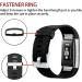 POY Fitbit Charge 2 Replacement Bands - Black Small Adjustable Sport Wristbands - Buy Online on GoSupps.com