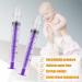 2pcs Baby Nasal Irrigation Set with Silicone Tips - Purple | Nasal Wash Aspirator for Infant Nasal Hygiene - Buy Online on GoSupps.com