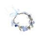 COSMEVIVI Elf Garland Headdress Cosplay Accessories Fairy Crown Forehead Chain Elf Costume for Women Fairy Costume Women Fairy Headband for Women Exotic Headband Fairy Outfit Flower Headband