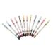 FOMIYES 12 Glitter Eyeliner Glitter Outfit Flash Suit Cosmetic Pencils Set Shimmer Water Proof 1 count (Pack of 1) As Shown