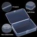 30 Pcs Small Clear Plastic Beads Storage Containers Box - Mini Square Containers for Jewelry & Craft Supplies - 4.1 x 3 x 1 Inches - Buy Online on GoSupps.com