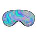 Colorful Psychedelic Trippy Art Sleep Mask for Women Adjustable Sleeping Eye Shades Cover with Elastic Strap