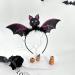 hgnxa Adult Kids Cartoon Bat Wing Shape Headband Woman SPA Hair Hoop Makeup Halloween Taking Photos Christmas Party Headpiece Purple - Buy Online on GoSupps.com