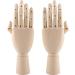 10 Inch Wooden Hand Model - Flexible Moveable Fingers Manikin Hand Figure for Drawing, Sketching, Painting (Left/Right Hand) - Buy Online on GoSupps.com