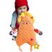 Voiakiu Safety Blanket & Baby Crinkle Toy - Cute Lele Lion Sensory Teether for 0-12 Months - Buy Online on GoSupps.com