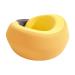 Fovolat Neck Brace - Neck Brace & Elastic Supports | Soft Foam Wraps Keep Vertebrae Stable Soft Neck Support Relieves Pressure in Spine Neck Support Brace for Travel Yellow - Buy Online on GoSupps.com