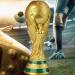 EOFLW World Cup Trophy Replica 10.6 inch - 2022 Soccer Collectible for Sports Fans - Gold Resin Decor for Bedroom, Office Desktop - Buy Online on GoSupps.com