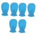 POPETPOP 3 Pairs Hand Cover Hand Spa mask Gloves Essential Oil Hand Wax Gloves moisturizing Paraffin Wax Gloves Cosmetic Hand Wax Paraffin Wax for feet Polyester