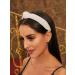 White Pearl Knot Headband for Women - Elegant Wedding Hair Accessories - Buy Online on GoSupps.com