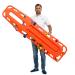 Portable Emergency Spine Board - Plastic First Aid Back Support with Head Bed & Spider Belts - International Shipping Available - Buy Online on GoSupps.com