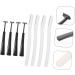 FRCOLOR Portable Eyebrow Trimmer Set - 16 Men's Beauty Tools Stainless Steel Blades Perfect Eyebrow Grooming & Shaving Accessories - Buy Online on GoSupps.com
