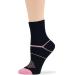 Women's Cotton Diabetic Quarter Novelty Socks - 4 Pack | Large Size 10-12 | Heart Stripe Flower Designs | Comfortable & Stylish Socks for Shoe Size 8-12 - Buy Online on GoSupps.com