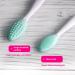 dijiusidy Lip Brush Woman Accessories Silicone Powder Buffer Comedo Remover Facial Clean Removing Tools Easily Grip Exfoliating Brushes Green - Buy Online on GoSupps.com