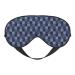 Blue Gingham Buffalo Check Print Sleep Masks Comfortable & Super Soft Eye Mask with Adjustable Strapsoft Filling Lightweight for Home Or Travel Use