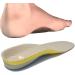 Bravindew Men's Gel Cushion Shoe Inserts - Arch Support & Anti-Fatigue Insoles (Gray) | Sizes 8-14 - Buy Online on GoSupps.com