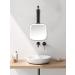 MirrorNova Square Hand Mirror with 3 Adjustable Lights, Makeup Mirror with Handle - Black, 6.2 x 11 x 0.5 inch - Buy Online on GoSupps.com