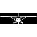 Appalachian Decals - 7" Cessna Decals - White Cessna 172 Skyhawk White Sticker Decal Car Window Wall MacBook Notebook Laptop Decal - Made in The USA