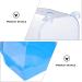 ULTECHNOVO Bird Cage Bath Tub Bird Shower Bathing Accessories Bird Bath for Parakeets Pet Toys Parakeet Cage Budgie Cage Accessories Pet Bird Bath Bird Bath Tub Small Bird Cage For Birds Blue - Buy Online on GoSupps.com