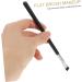 SOESFOUFU 6pcs Flat Eyebrow Brush Eyeliner Tool Eye Brush Travel Makeup Brush Makeup Tool Black Wooden Handle - Buy Online on GoSupps.com