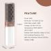Portable Mini Hair Straightener Brush USB Rechargeable 5200MAH - Anti-Scald 2 in 1 Straightener Comb - White - for Women & Men - Buy Online on GoSupps.com