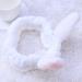 LALAFINA Face Washing Headband with Ears Easter Bunny Makeup Headband Rabbit Ears Hairband Bunny Ear Cosmetic Headband for Washing Face Shower Makeup Beige Spa Headband Bowknot - Buy Online on GoSupps.com
